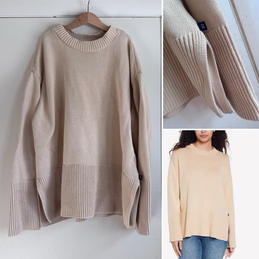 GAP cotton sweater | wide cuffs